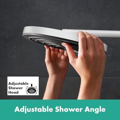 Hansgrohe Pulsify S Puro Showerpipe 260 1jet met thermostaat, mat wit