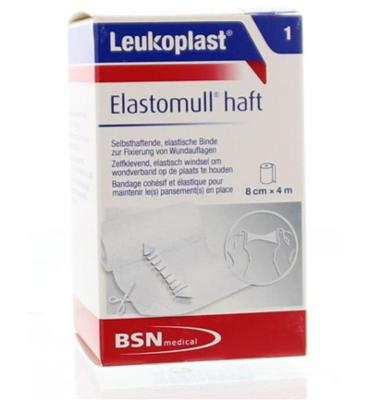Leukoplast Elastomull Haft Fixatiewindsel 8 cm
