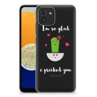 Samsung Galaxy A03 Telefoonhoesje met Naam Cactus Glad - thumbnail
