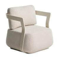 Kave Home Tamaris loungestoel Ecru - thumbnail