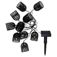 Solar Lichtsnoer Zwart, 420cm - thumbnail