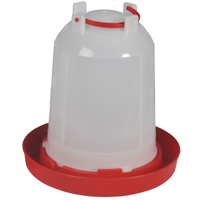 Drinktoren - vogel - plastic - wit - 6l - thumbnail