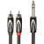 Roland RCC-10-TR2RV2 verloopkabel 1x 6.35mm TRS naar 2x RCA 3 meter - thumbnail
