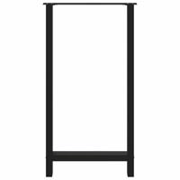 Bartafelpoten 2 st 60x(110-111) cm staal zwart - thumbnail