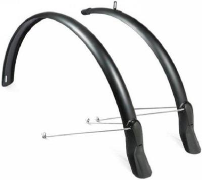 Spatbordset Eurofender Scatto 28" x 51 mm - mat zwart Spatbordset Eurofender Scatto 28" x 51 mm - mat zwart