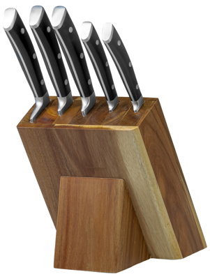 Blackwell Messenblok - Deluxe - Koksmes, Broodmes, Vleesmes, Officemes & Schilmes 6-delig