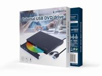 Externe USB CD/DVD brander/speler met USB-C - thumbnail