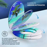 Toiletzitting Strand met soft close mechanisme - thumbnail