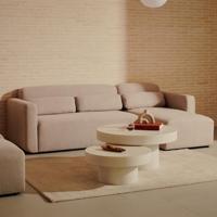 Kave Home Loungebank 'Neom' Links/Rechts, kleur Beige - thumbnail