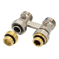 Aansluitblok Radiator BWS Talia Vloeraansluiting 3/4EK-1/2-MM - thumbnail