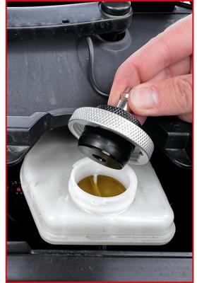 KS Tools 160.0815 Universele ontluchtingsnippel-adapterset voor remontluchting, 17-delig