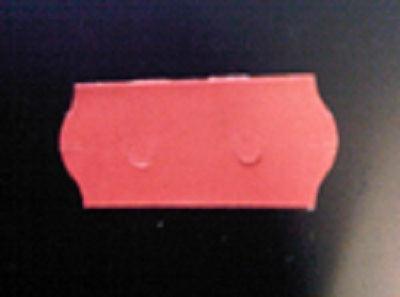 Etiket 2612 gewoon rood permanent Etiket 2612 gewoon rood permanent