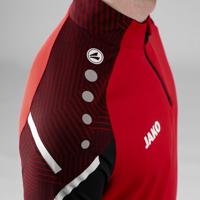 JAKO 8622 Ziptop Performance - Rood/Zwart - M - thumbnail