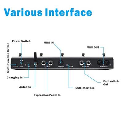 XSonic Airstep draadloze voetschakelaar en multi controller