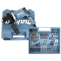 Makita HP1631KX3 Klopboormachine 1 snelheid 710 W Incl. accessoires, Incl. koffer - thumbnail