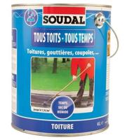 Soudal elk dak - elk weer | zwart | 4 l - 101524 - thumbnail