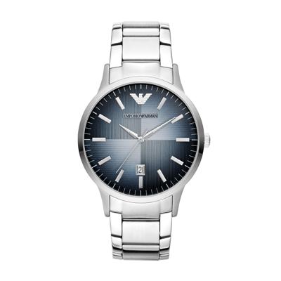 Emporio Armani horloge AR11182 Emporio Armani zilver Emporio Armani horloge AR11182 Emporio Armani zilver