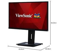 ViewSonic VG2448 Business Monitor, 60,5 cm/24 Inch, Zwart - thumbnail