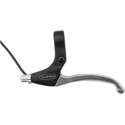Tektro remgreep e-bike links met snoer/stekker zw/zilv. oem