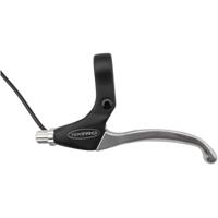 Tektro remgreep e-bike links met snoer/stekker zw/zilv. oem - thumbnail