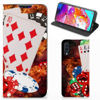 Samsung Galaxy A70 Hippe Standcase Casino - thumbnail