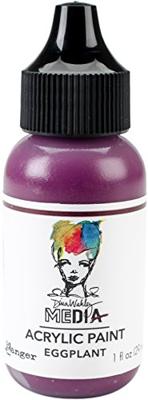 Ranger Ink Ranger • dina wakley media heavy body acrylic paint eggplant