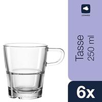 Leonardo Koffieglazen Senso - Stapelbaar - 250 ml - 6 stuks - thumbnail