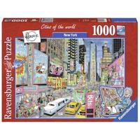 Ravensburger puzzel Fleroux Cities of the world: New York - 1000 stukjes - thumbnail