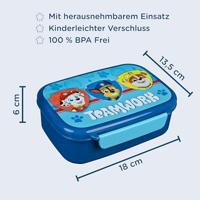 Paw Patrol Broodtrommel en Drinkfles Blauw - thumbnail