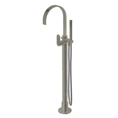 Badmengkraan Vrijstaand Hotbath Friendo Vaste Uitloop 105.5 cm Geborsteld Nikkel