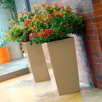 Prosperplast Bloempot (Antraciet, 24 x 24 x 45 cm) - thumbnail