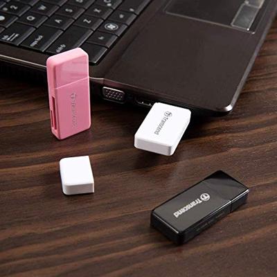 Transcend TS-RDF5R Externe geheugenkaartlezer USB-A 3.2 Gen 1 Roze Transcend TS-RDF5R Externe geheugenkaartlezer USB-A 3.2 Gen 1 Roze