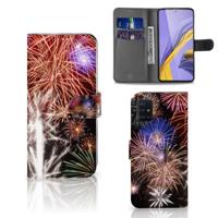 Samsung Galaxy A51 | Wallet Case | met Pasjes | Vuurwerk - thumbnail