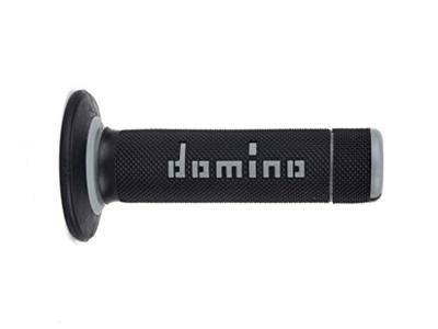 Domino handvat "a020" rubber grip a020 bw/gr 118mm closed