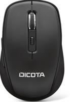 Dicota TRAVEL Muis Bluetooth Optisch Zwart 5 Toetsen 800 dpi, 1200 dpi, 1600 dpi - thumbnail