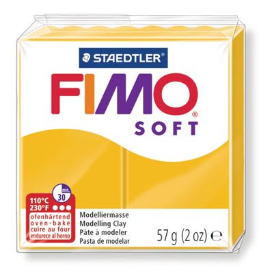 Boetseerklei Fimo soft 57 gram zonnegeel