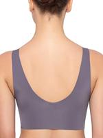 Zero Feel Top met vulling - naadloze bh zonder sluiting - Comfort bh - M - Grijs - M - thumbnail