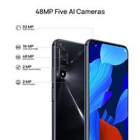 Huawei Nova 5T (128GB) - Black - thumbnail