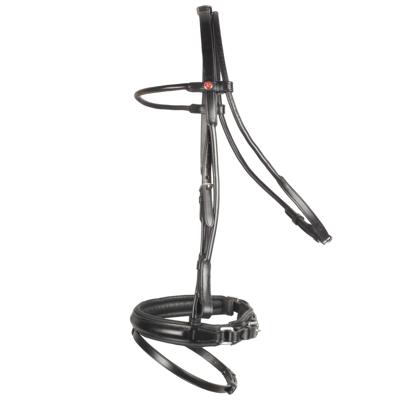 Rossner Granville hoofdstel zwart maat:full