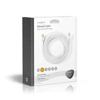 Nedis - Cat 6 kabel - RJ45 stekker - SF/UTP - 15 m - rond - PVC LSZH - Wit - thumbnail