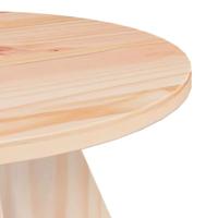 Salontafel 3 pcs Naturel 49 x 49 x 30 cm Massief grenenhout - thumbnail