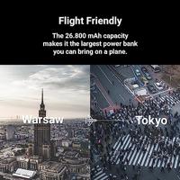 Green Cell PowerPlay Ultra powerbank Lithium-Ion (Li-Ion) 26800 mAh Grafiet - thumbnail