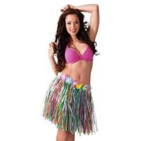 Boland Hawaii rokje multi kleuren (45 cm) - thumbnail