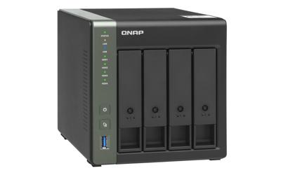 QNAP TS-431X3-4G, 4 BAY NAS (NO DISK),AL-314,4GB,10GbE SFP +(1) ,2.5GbE(1),GbE(1),TWR,2YR