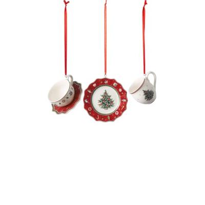 Villeroy & Boch Toy's Delight Decoration Ontbijtset rood, 3 delig