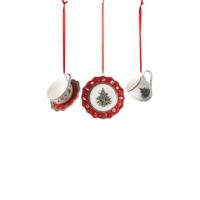 Villeroy & Boch Toy's Delight Decoration Ontbijtset rood, 3 delig - thumbnail
