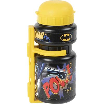 Kinderfles voor fiets Batman CZ10969 Geel/Zwart 350 ml Geel