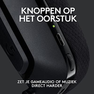 Hoofdtelefoon met Hoofdband Logitech G535 Zwart