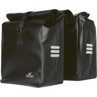 Greenlands urban dry large dubbel zwart 38l waterdicht met handvat - thumbnail