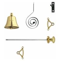 Intersteel Klassieke deurbel/trekbelChimea messing gelakt - 0013.399010 - thumbnail